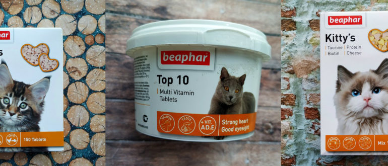 ТОП-10 популярных витаминов для кошек